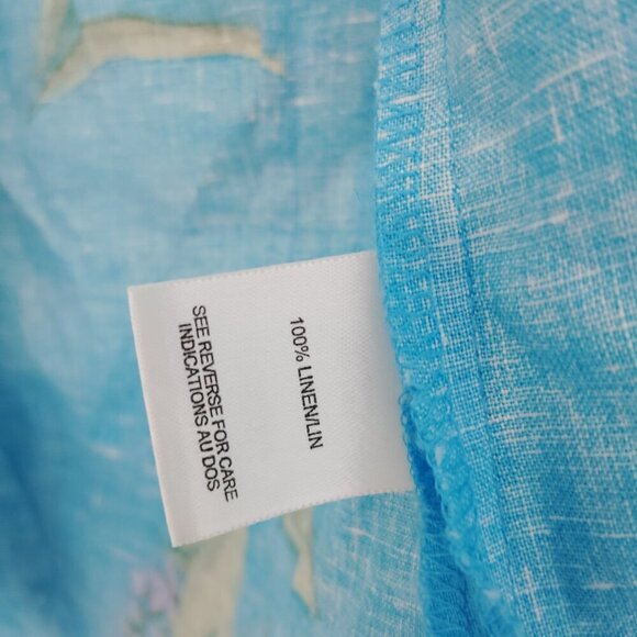 Talbots Linen Button down Top - Picture 4 of 4